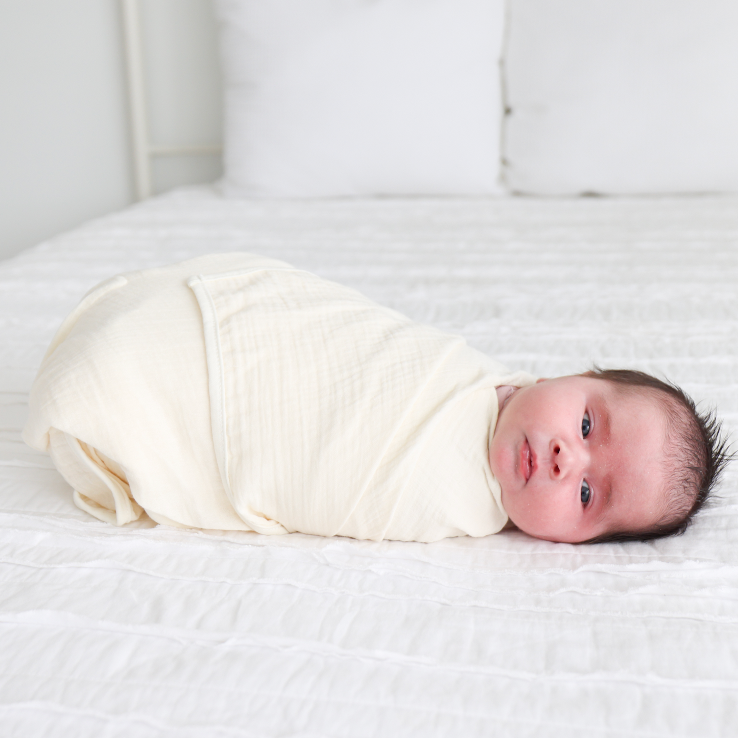 Organic Prefolded Swaddle Muslin Design Dua.