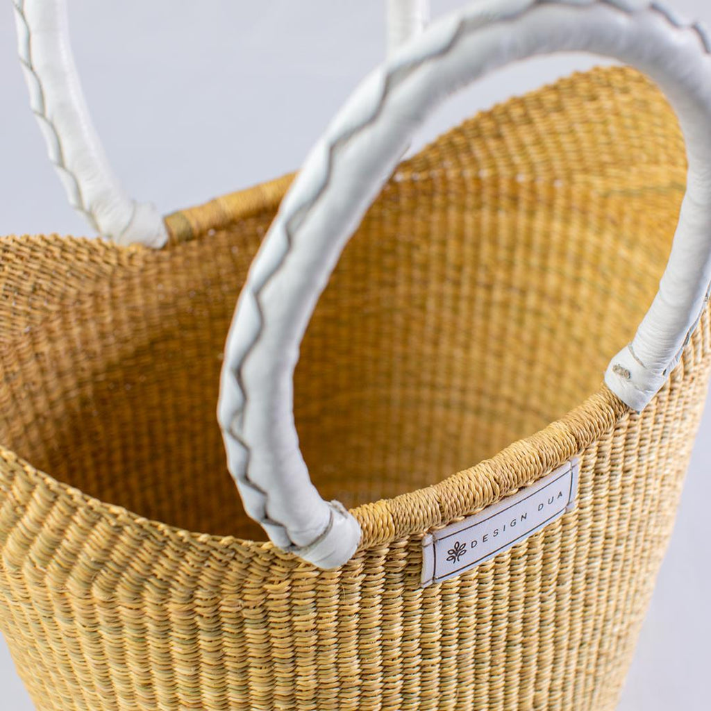 Naa Tote Basket - White