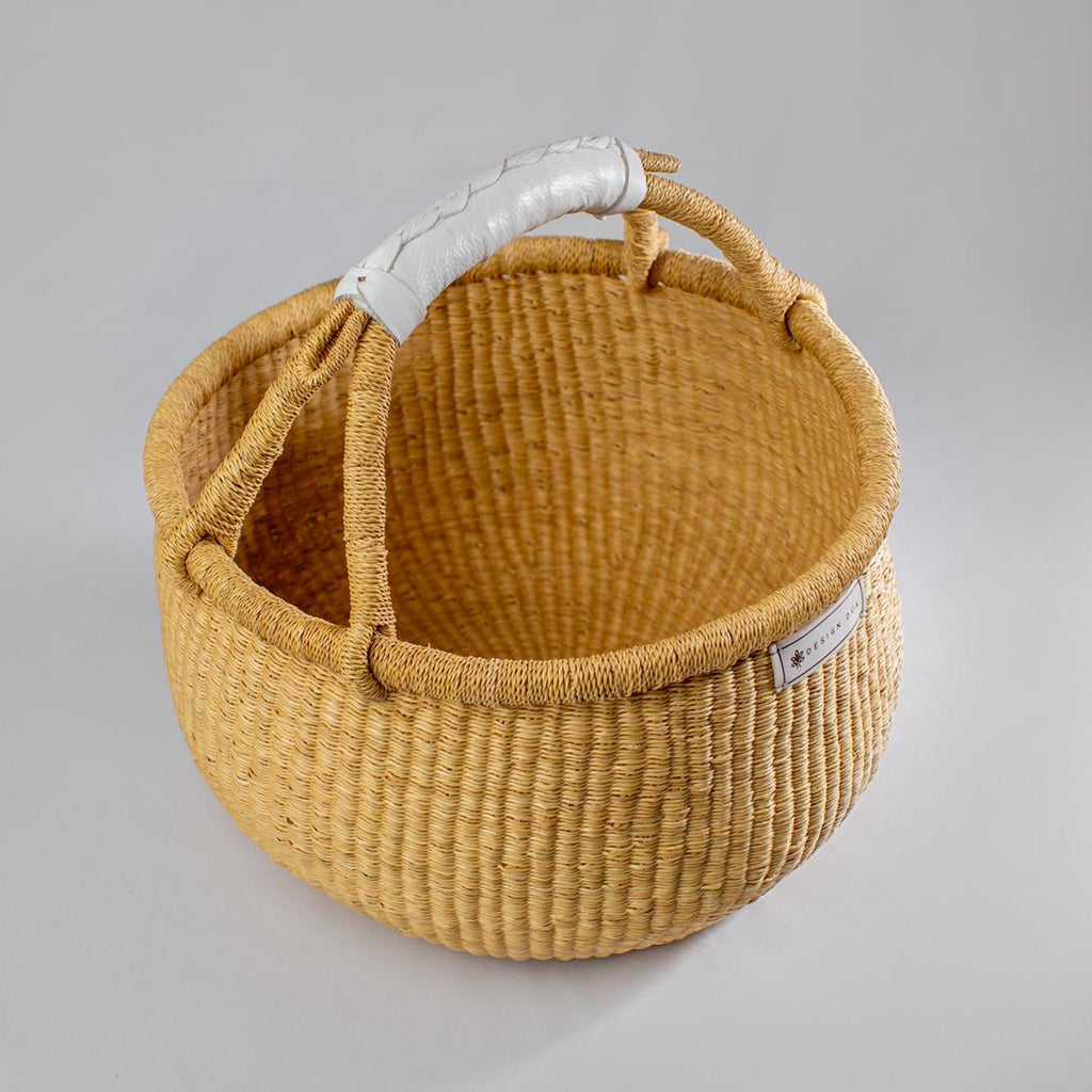 Traditional Market Basket - White