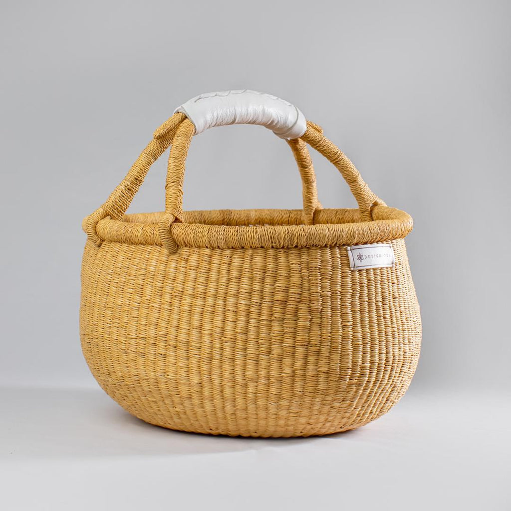 Traditional Market Basket - White