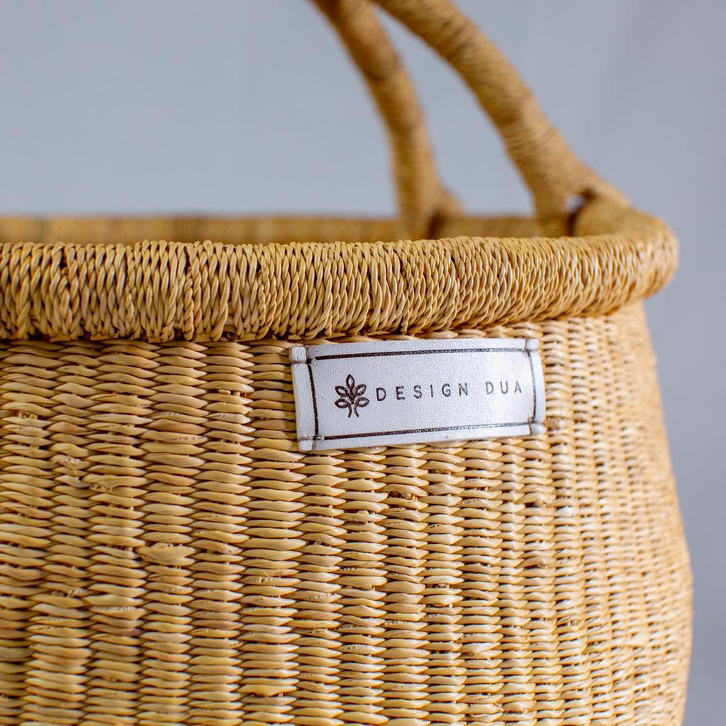 Traditional Market Basket - White