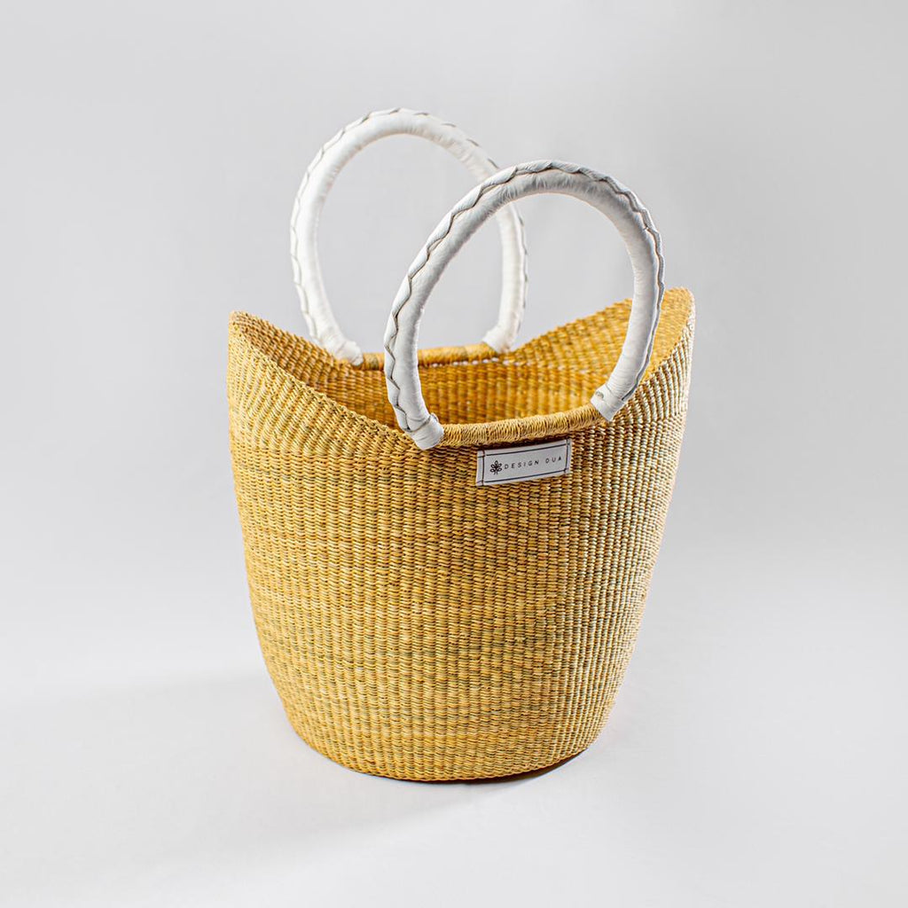 Naa Tote Basket - White