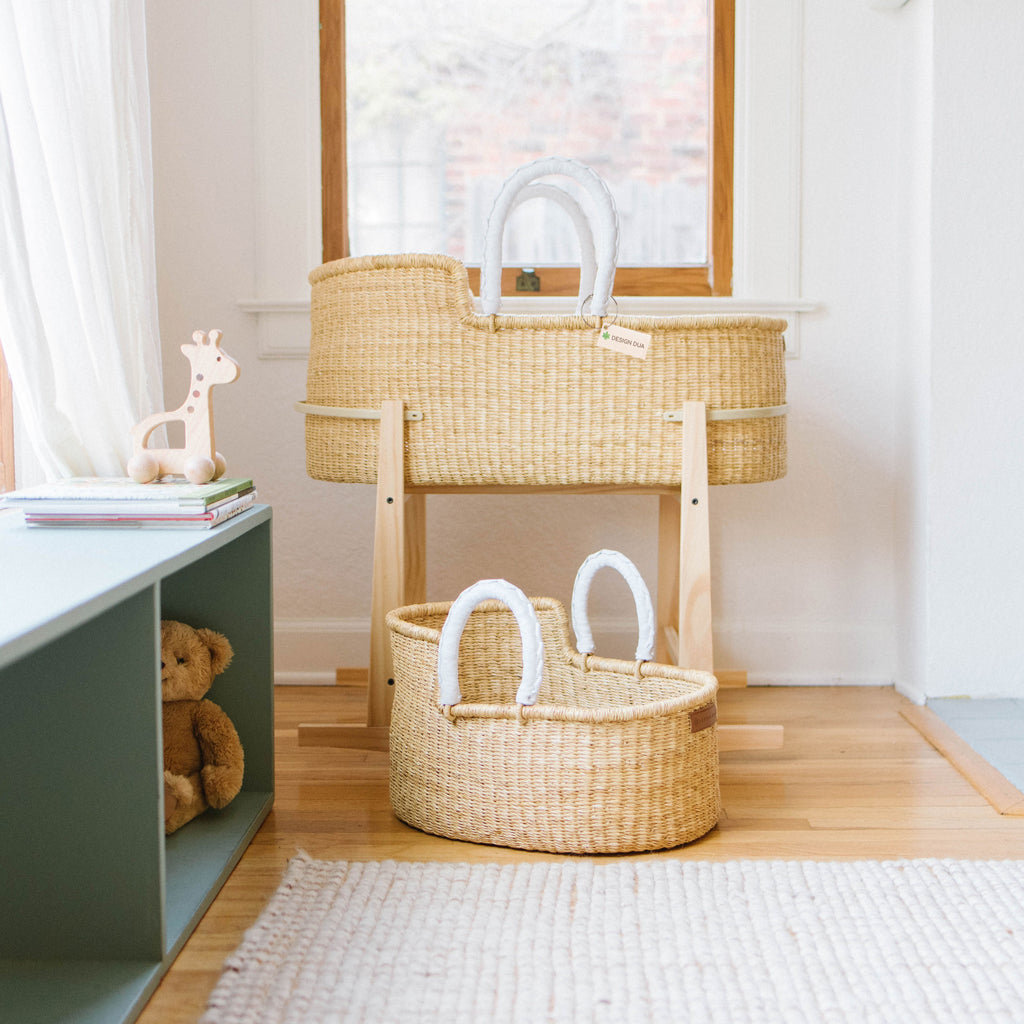 Design Dua Signature Bilia Bassinet: Natural