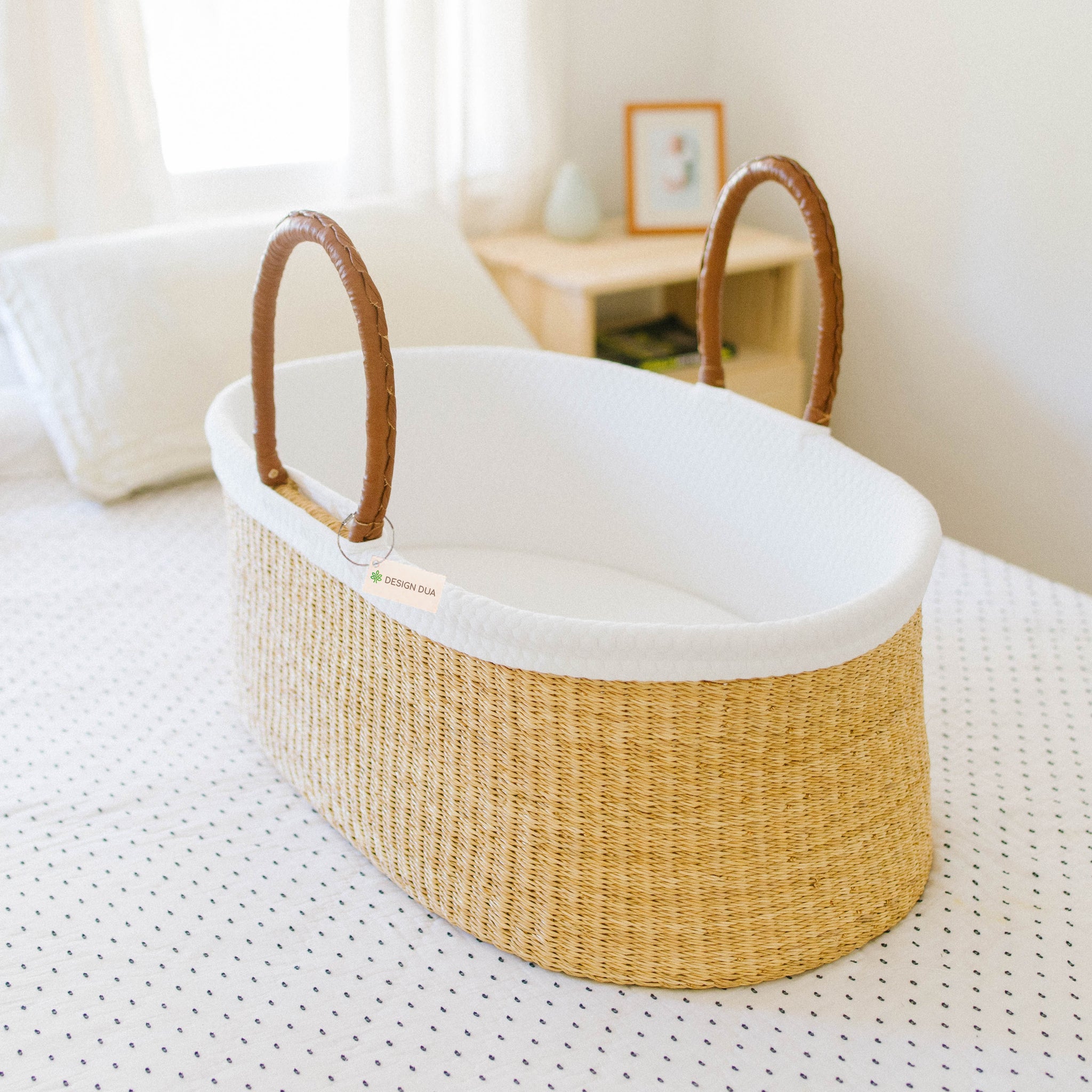クーファン Design Dua Signature Collection-Nap & Pack Bassinet: Natural – Design Dua.