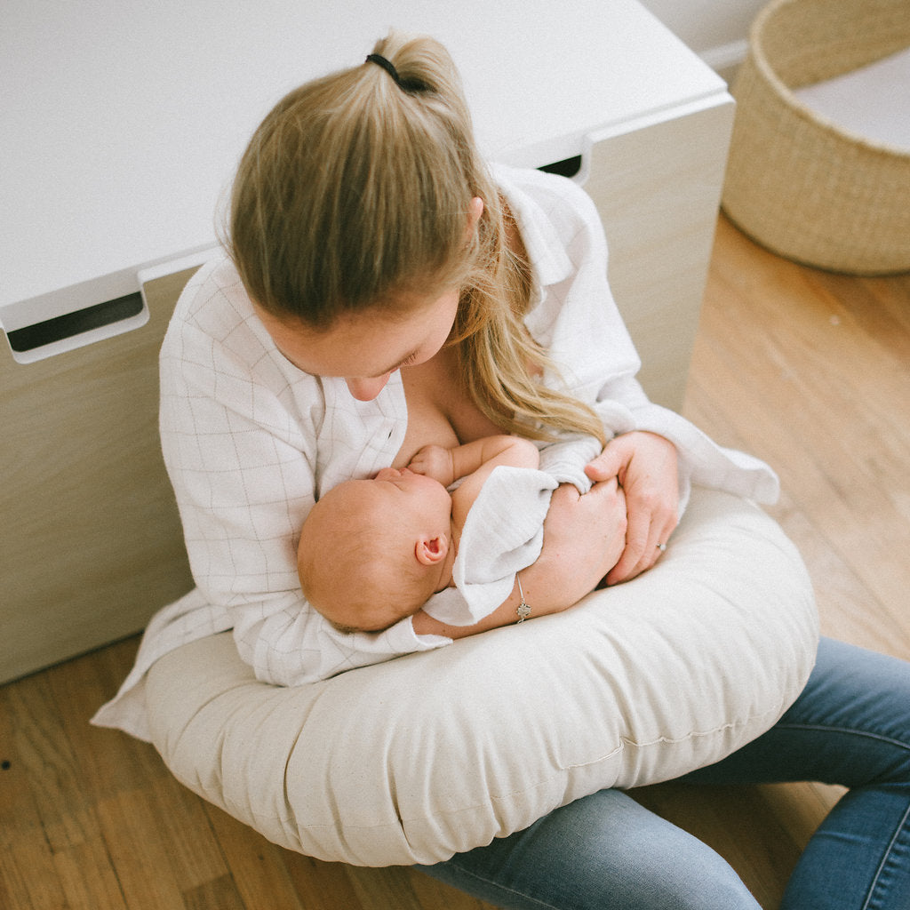 Organic Kapok Nursing Pillow Design Dua.