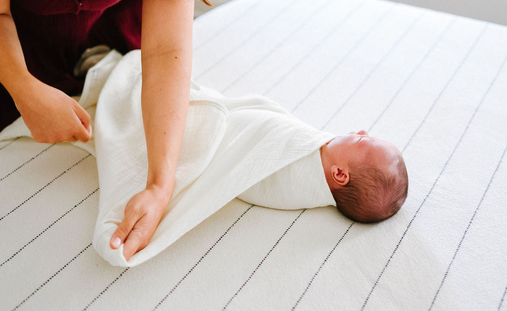 Organic Pre-folded Swaddle  - Muslin