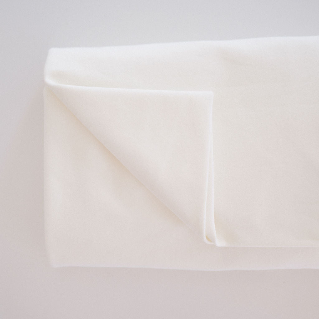 Waterproof Cotton Crib Sheet - Pearl