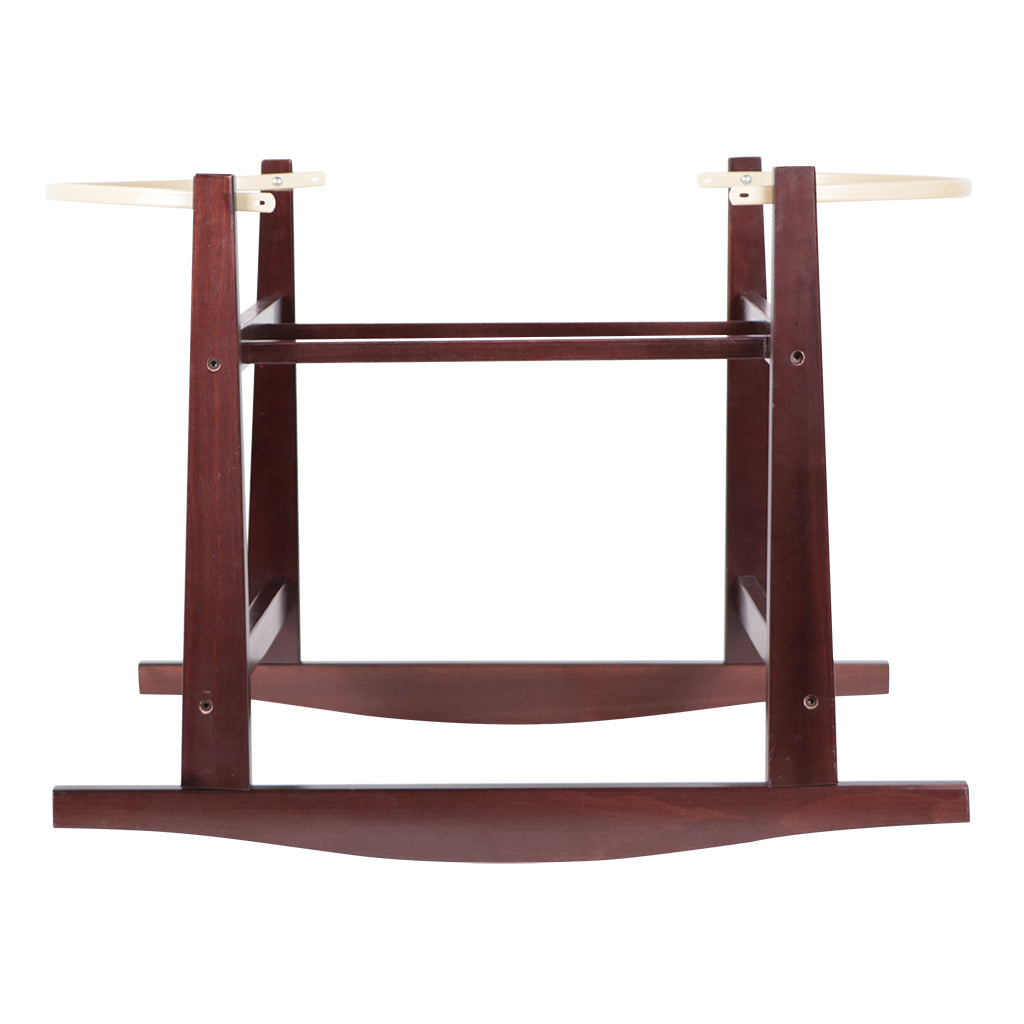 Modern Rocking Bassinet Stand- Espresso