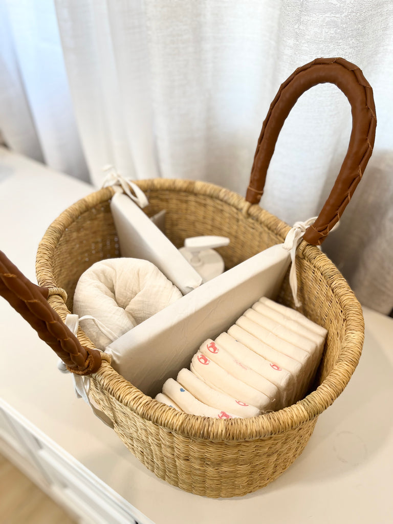 Signature Diaper Caddy Basket