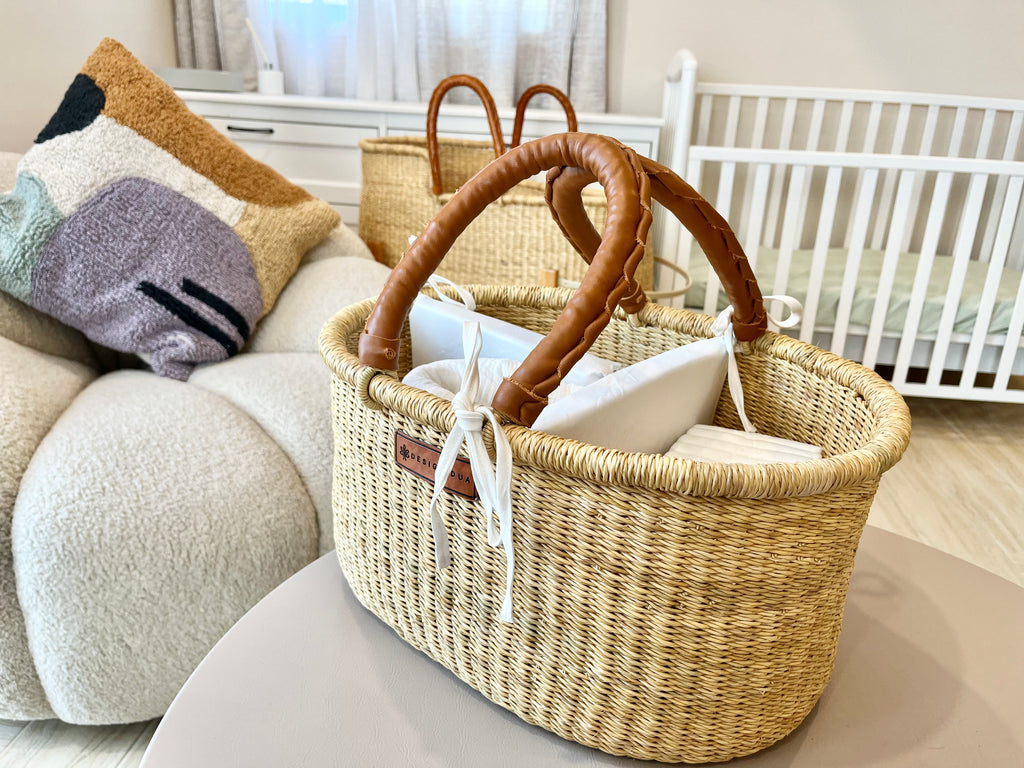 Signature Diaper Caddy Basket