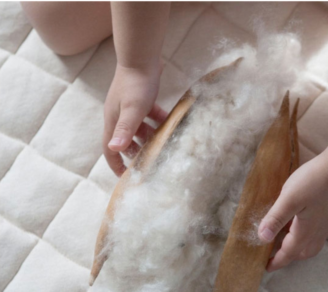 Organic Kapok Nursing Pillow Design Dua.