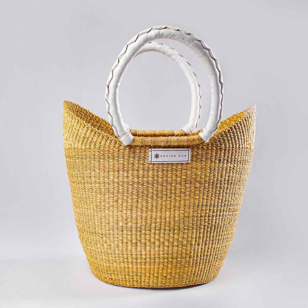 Naa Tote Basket - White