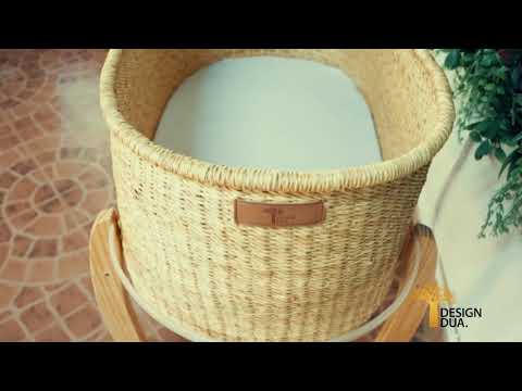 Signature Collection-Nap & Pack Bassinet: Natural