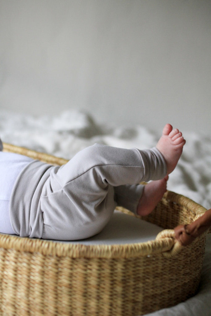 Handwoven Changing Basket: Natural